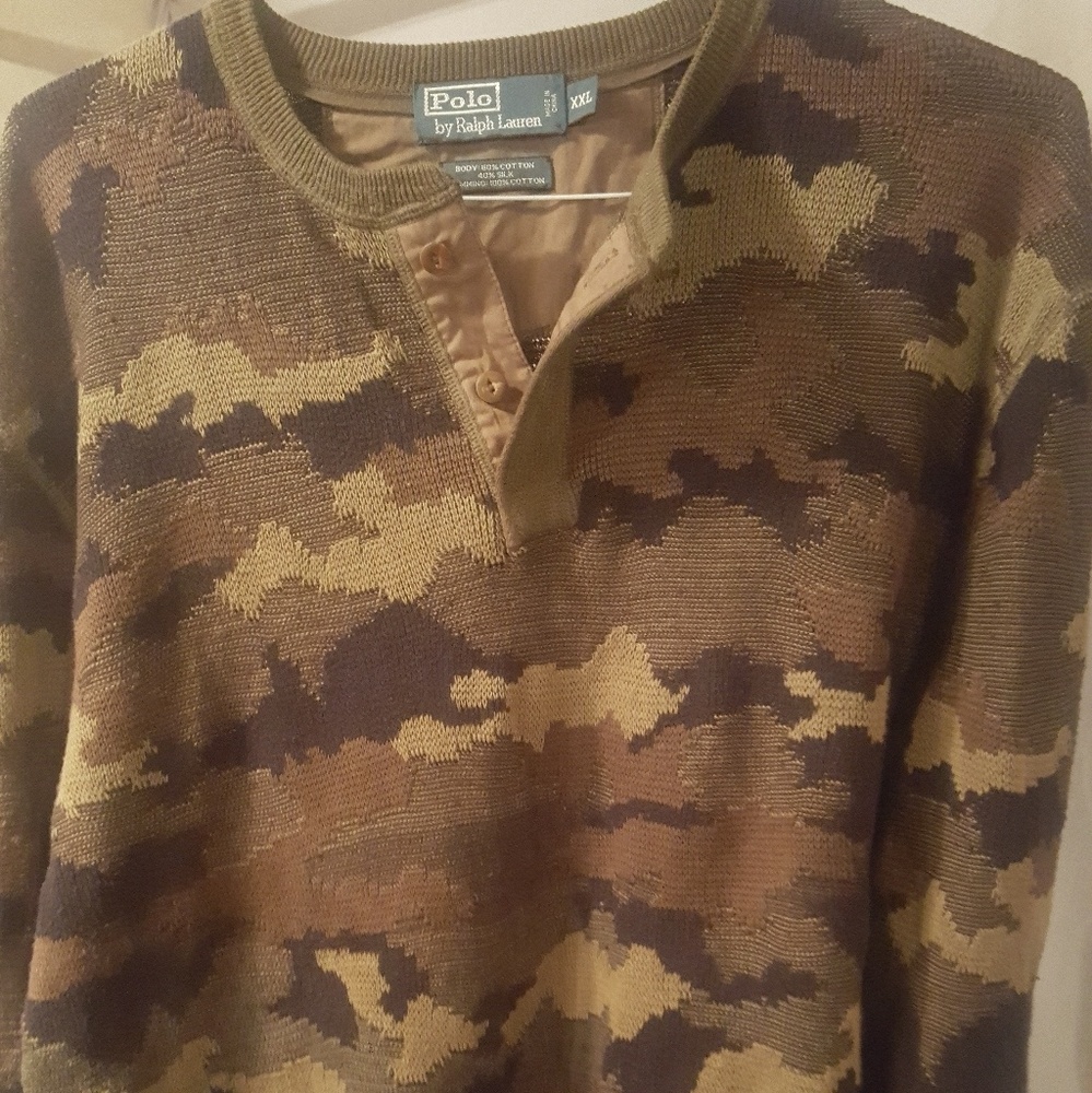 Polo by Ralph Lauren thermal sweatshirt